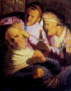 REMBRANDT Harmenszoon van Rijn Touch oil painting on canvas